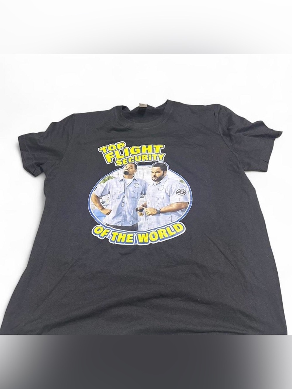 Top Flight Security Graphic Tee - Black